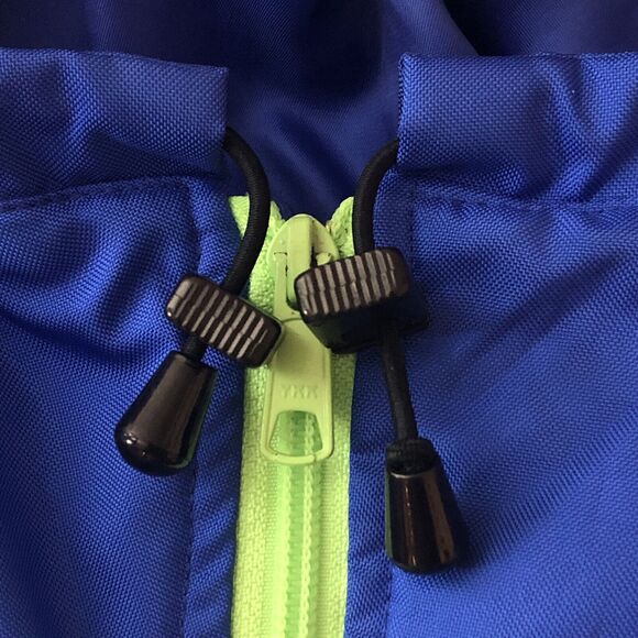 Vtg Obermeyer Caribou Anorak Jacket Pullover Jacket Small Blue Light Weight - Picture 9 of 12